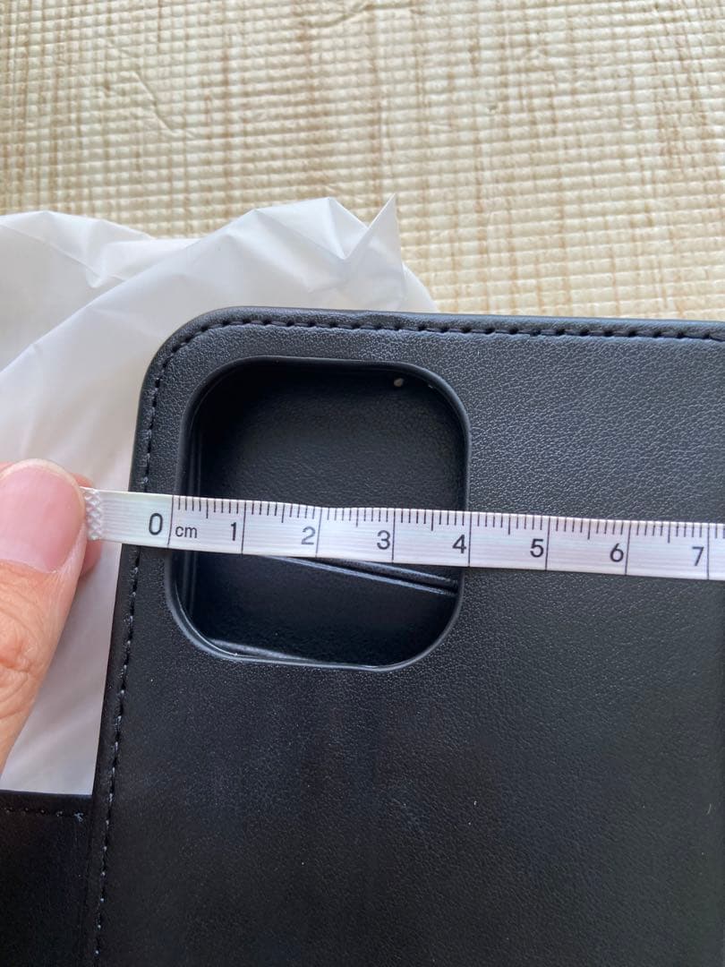 iPhone14 ProMax ケース 手帳 スマホ ブラック 財布