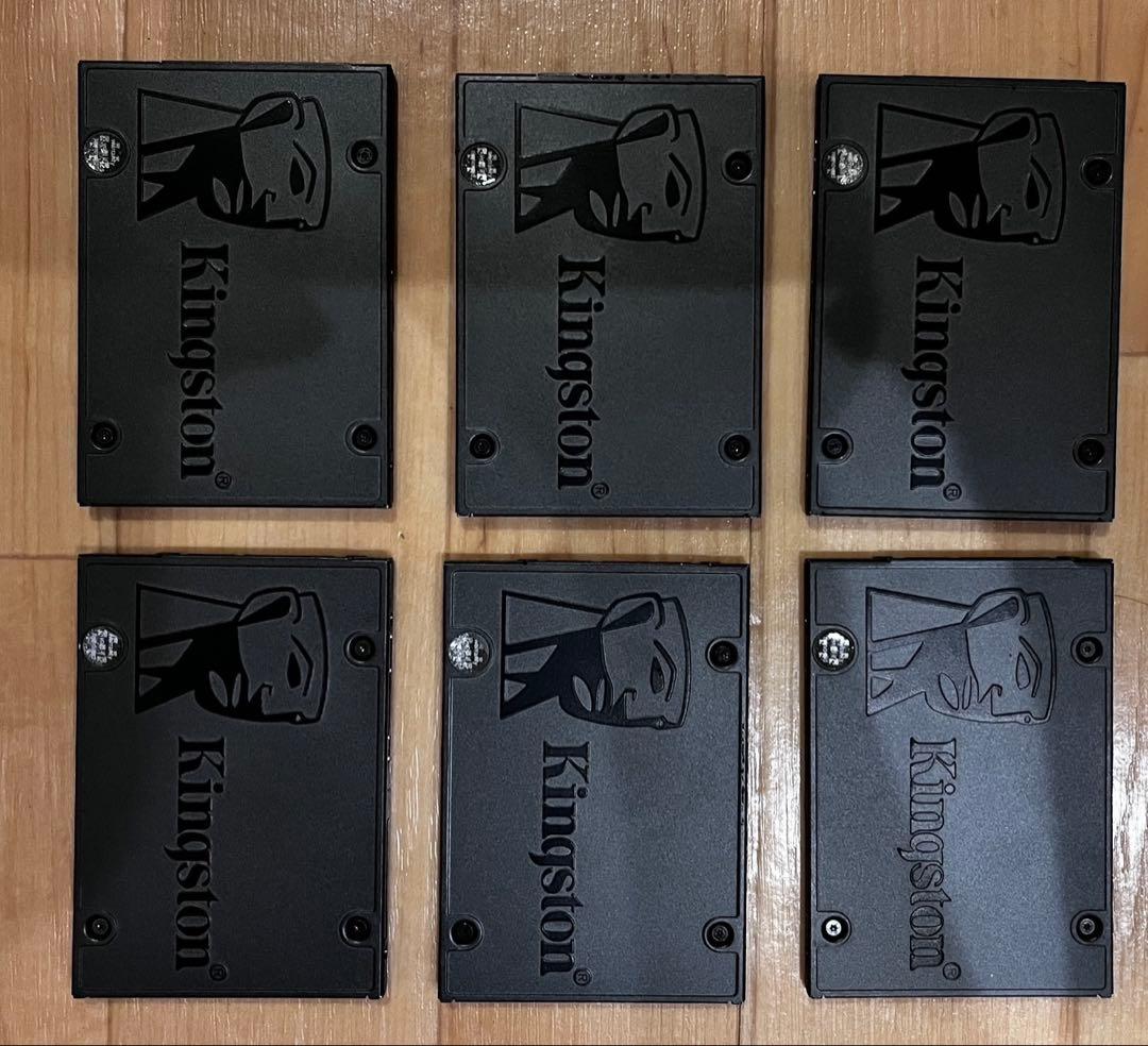 Kingston 240GB 内蔵型SSD 6個セット