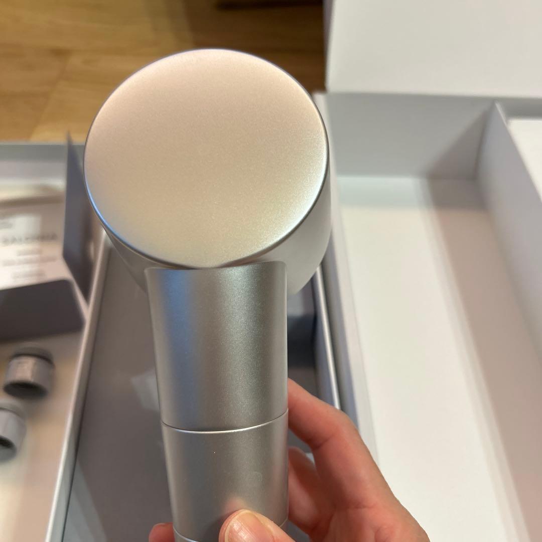 1回のみ使用＊SALONIA ファインバブル シャワーヘッド シルバー