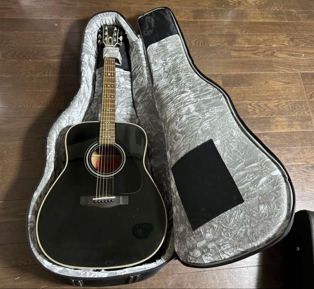 ヤマハ　FG522SJ BL アコギ　赤ラベルFGシリーズ　美品　ギグケース付