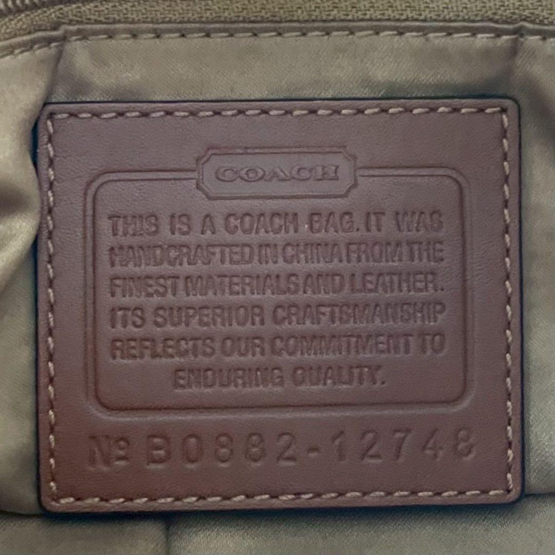 Y2K✨COACH Ergo Signature Denim Shoulder