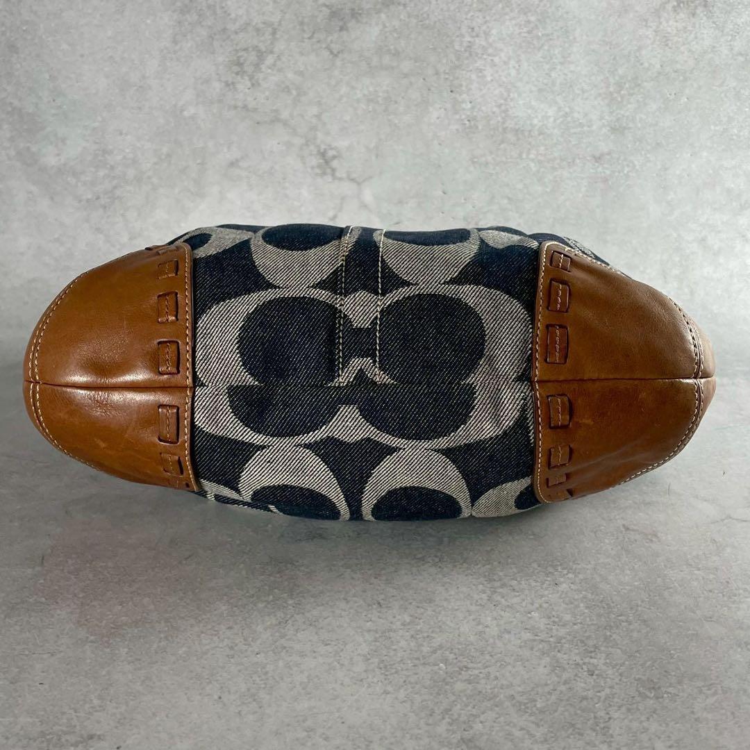 Y2K✨COACH Ergo Signature Denim Shoulder