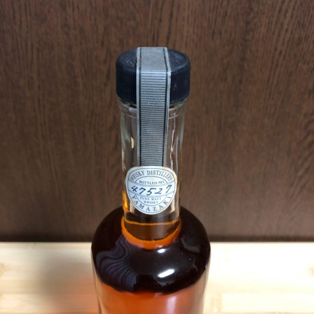 サントリー SUNTORY 山崎蒸溜所 樽出原酒 酒精58度 500ml【古酒】