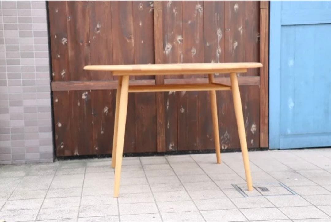 【MOMO NATURAL/モモナチュラル】円形ダイニングテーブル 110センチ