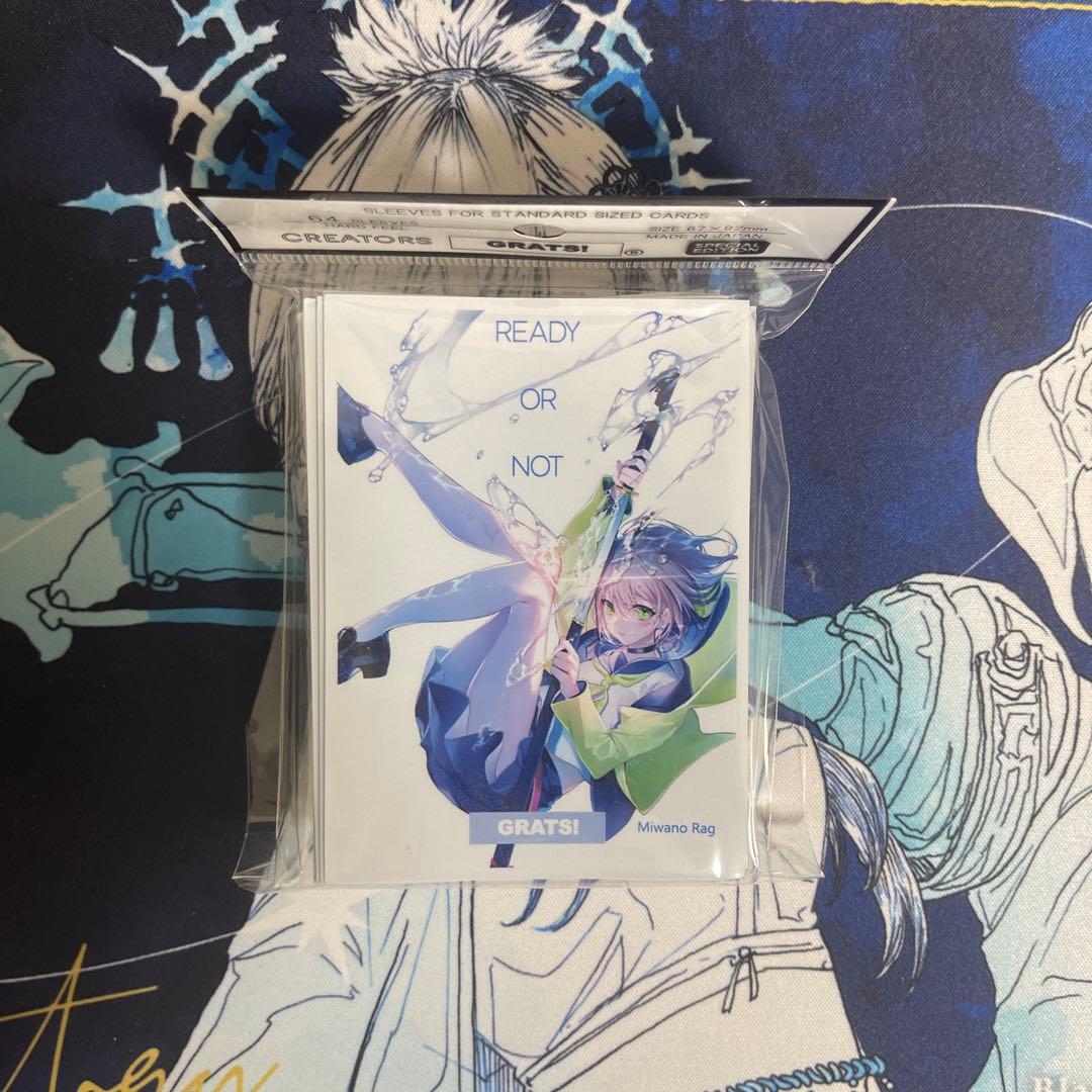 grats! グラッツ スリーブ 優子鈴 ゆこりん スリーブ 全4種＋美和野らぐ