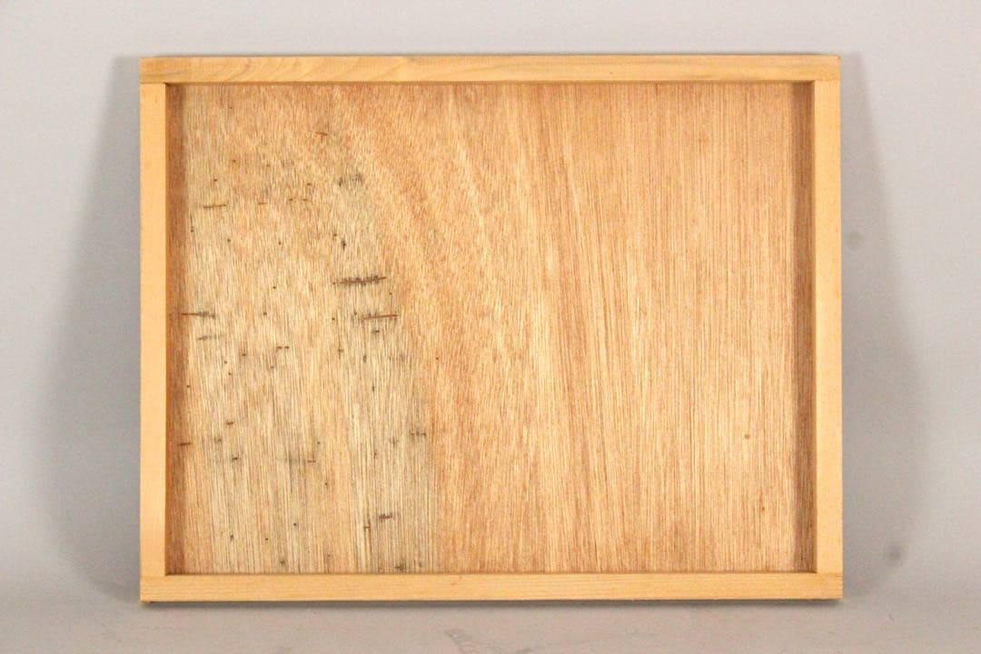 No5300 額装　倉光博之　金銘　「野尻湖」　日本画　6号　風景画　送料無料