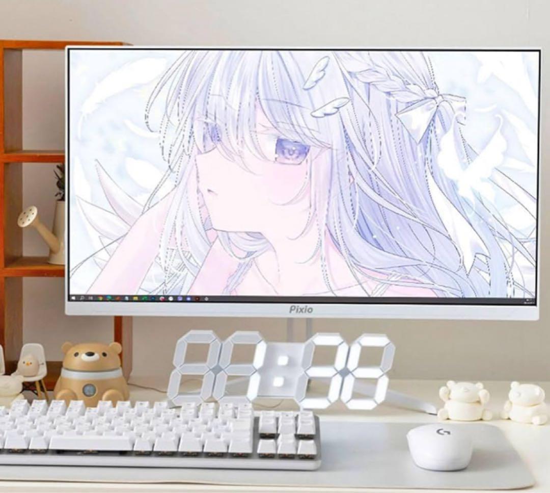 【さとぷー様】Pixio ゲーミングモニター White 新品未使用