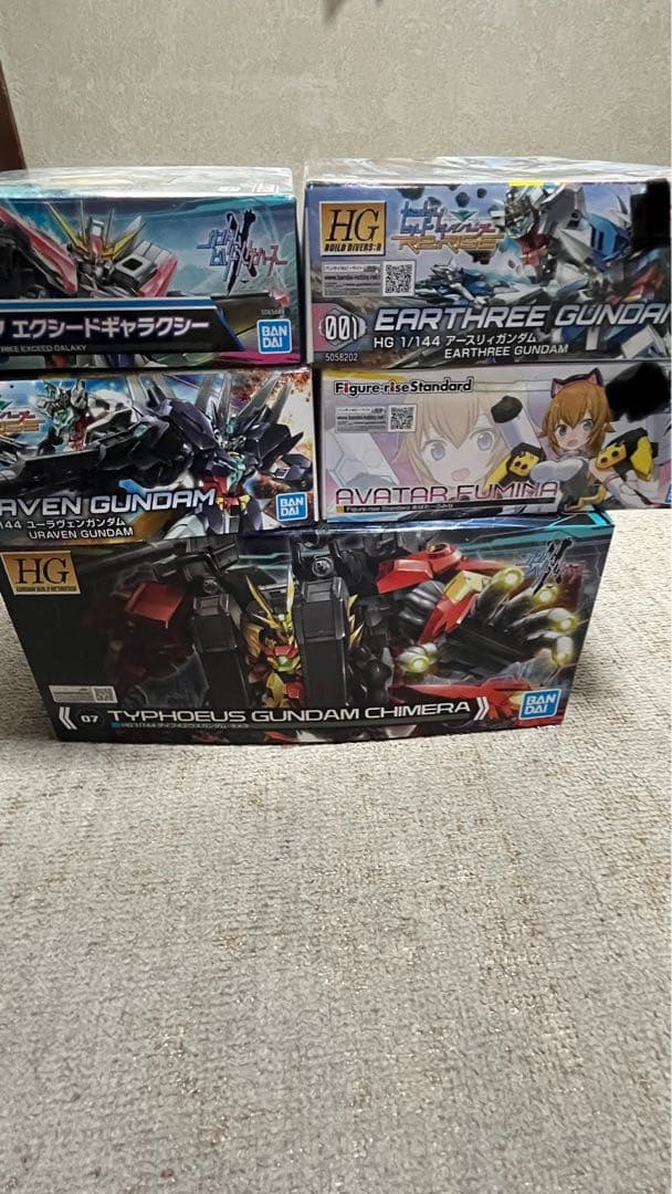 HG 1/144 ガンダム　ビルド　セット