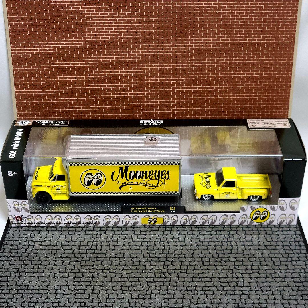 M2マシーン　ムーンアイズ　シボレー トラックセット　シルバラード&C60