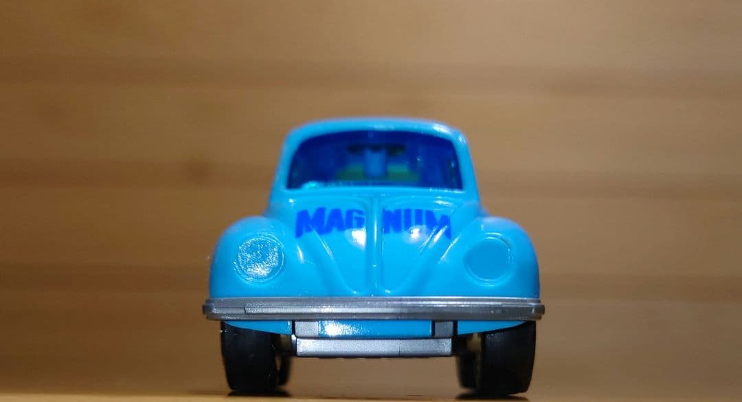 タカラ チョロＱ ゼロヨンQ太　マグナム号 ブルー version 青色　中古品