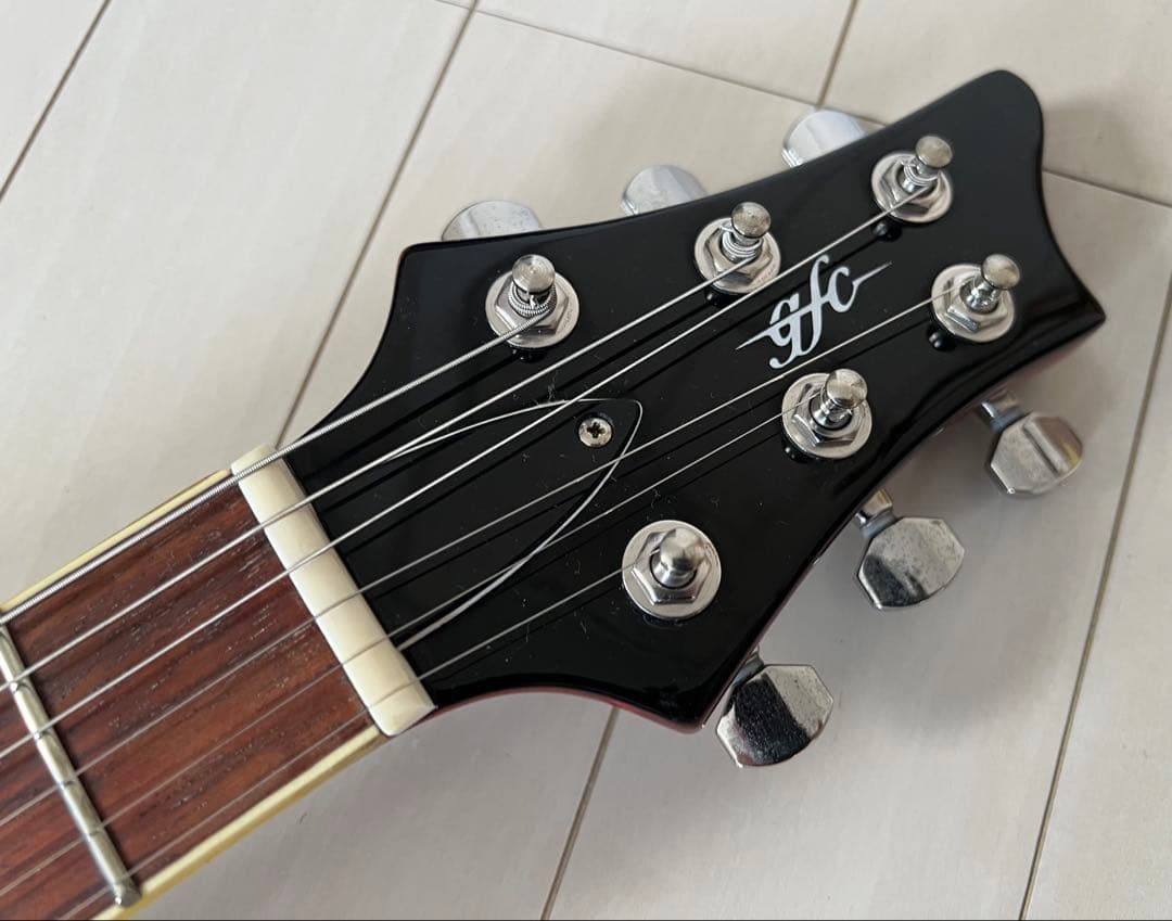 gfc ジーエフシー GPR-350 美品ギグケース付き　ほぼ未使用エレキギター
