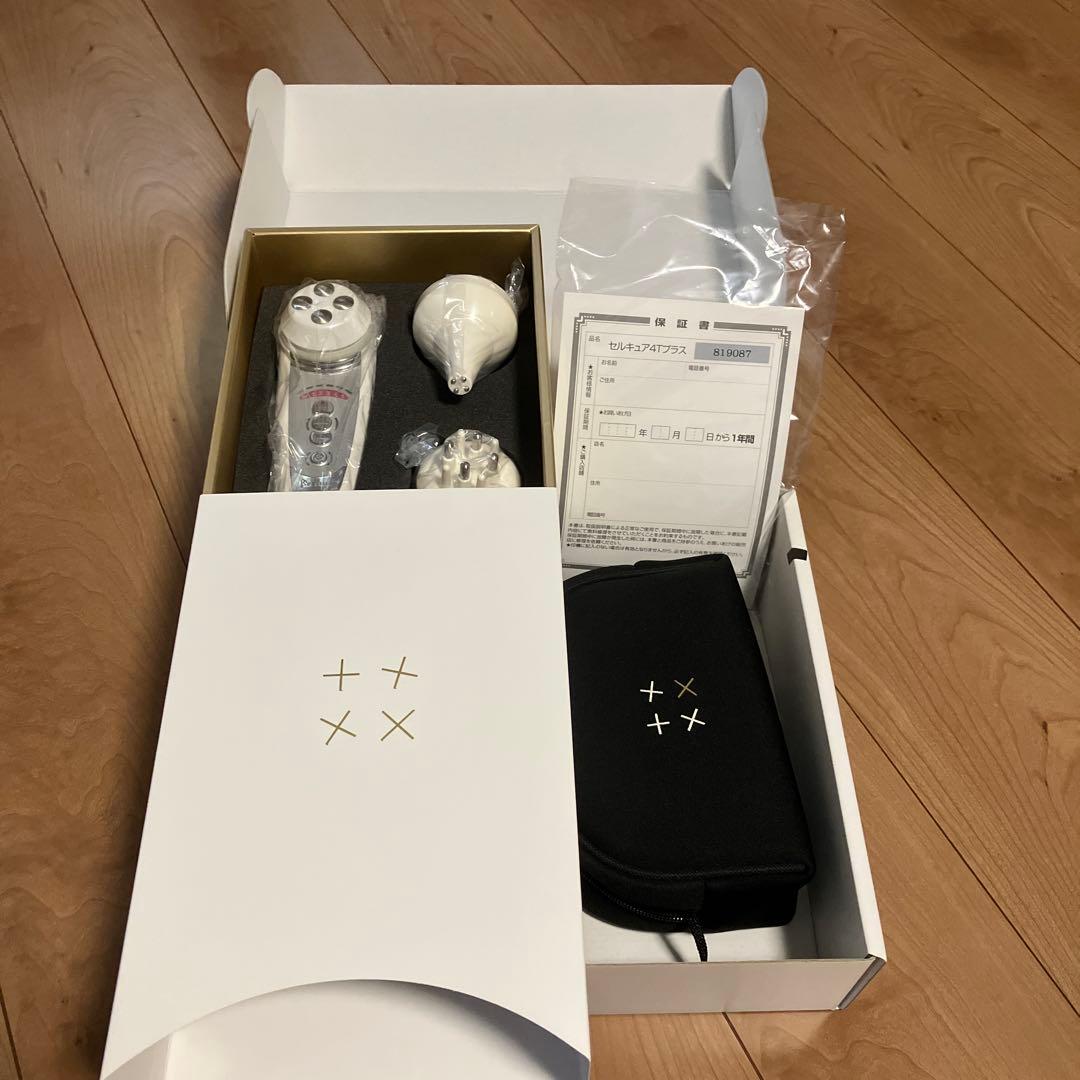 セルキュア4Tプラス　国内正規品　美顔器　シリアルナンバーありベレガ