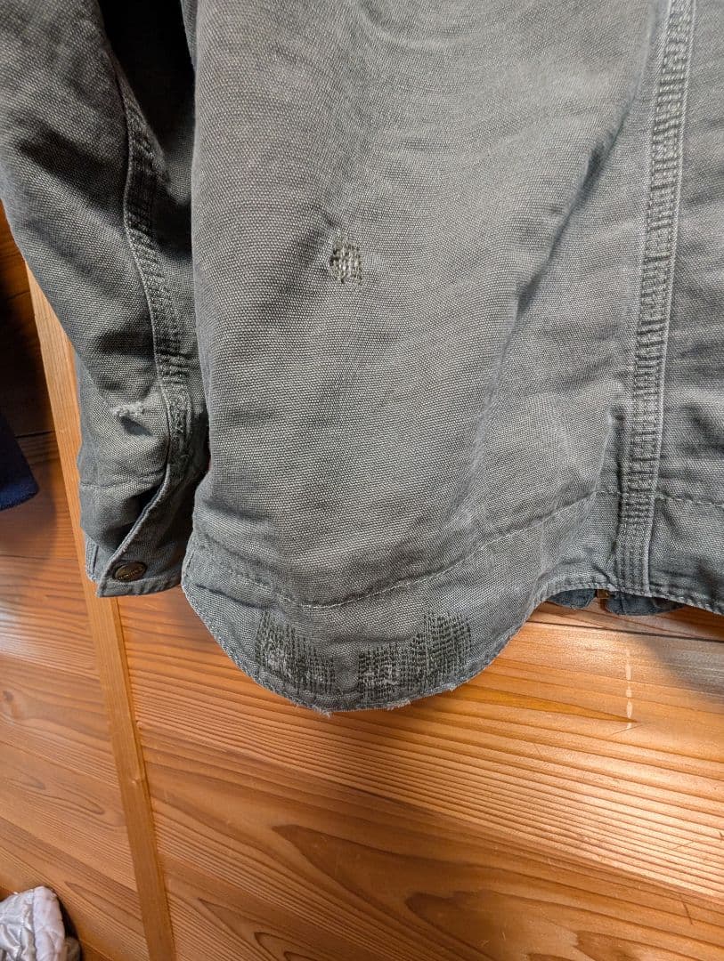 Carhartt デトロイトジャケット グレー