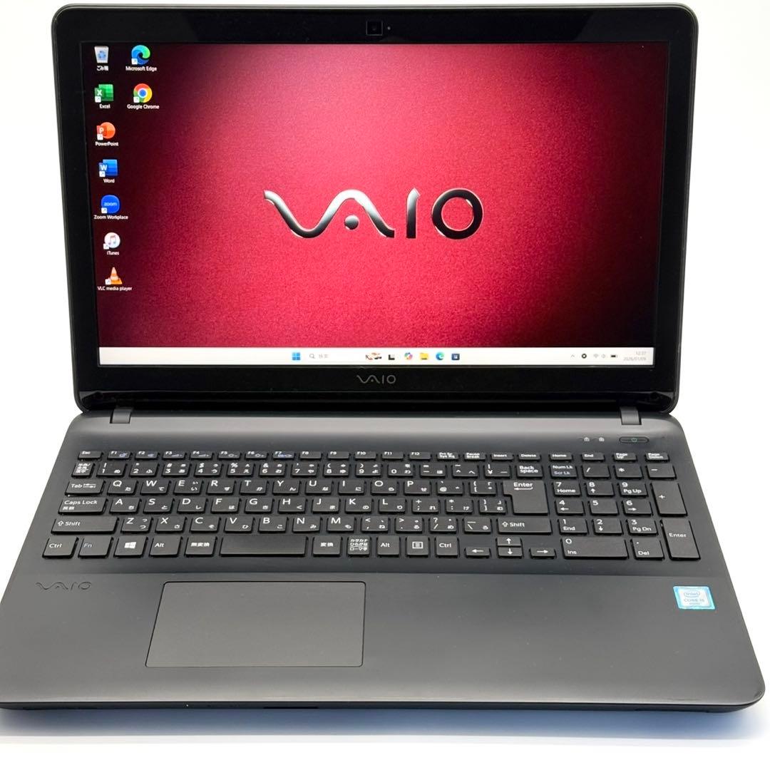準美品 VAIOノートパソコン i5 新品SSD 性能テストA Office