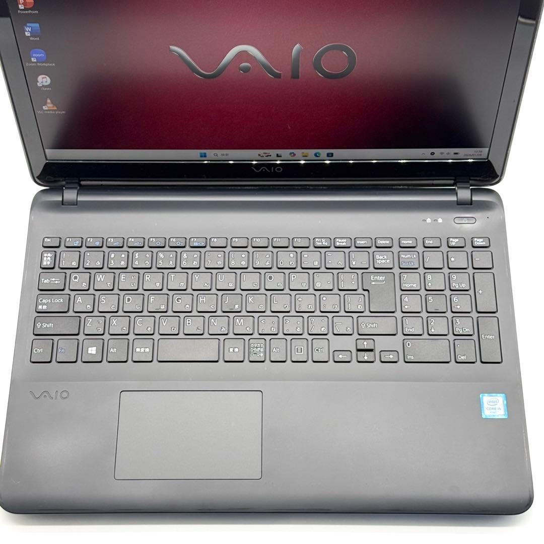 準美品 VAIOノートパソコン i5 新品SSD 性能テストA Office