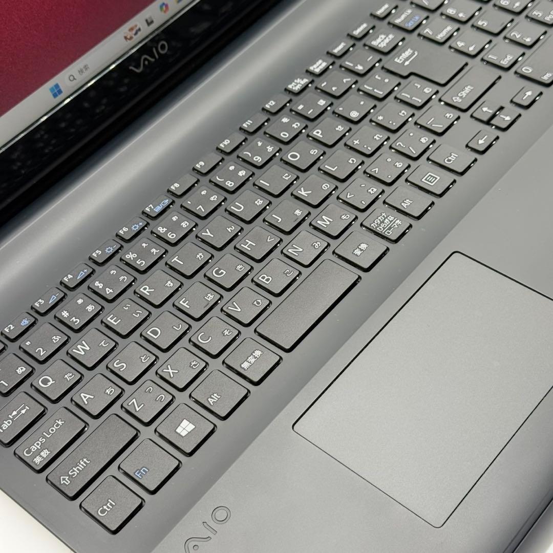 準美品 VAIOノートパソコン i5 新品SSD 性能テストA Office