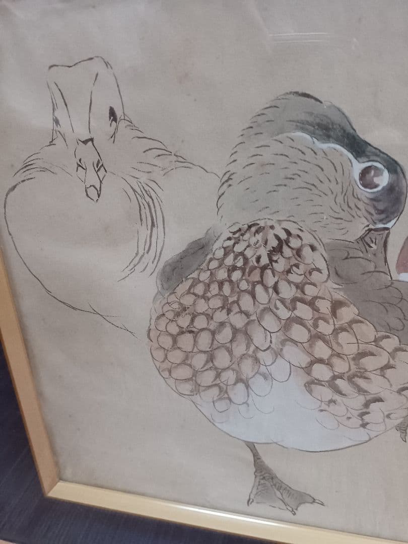 EDOYA　♥️Original.japanese 水墨画　原画　裏打ち済み