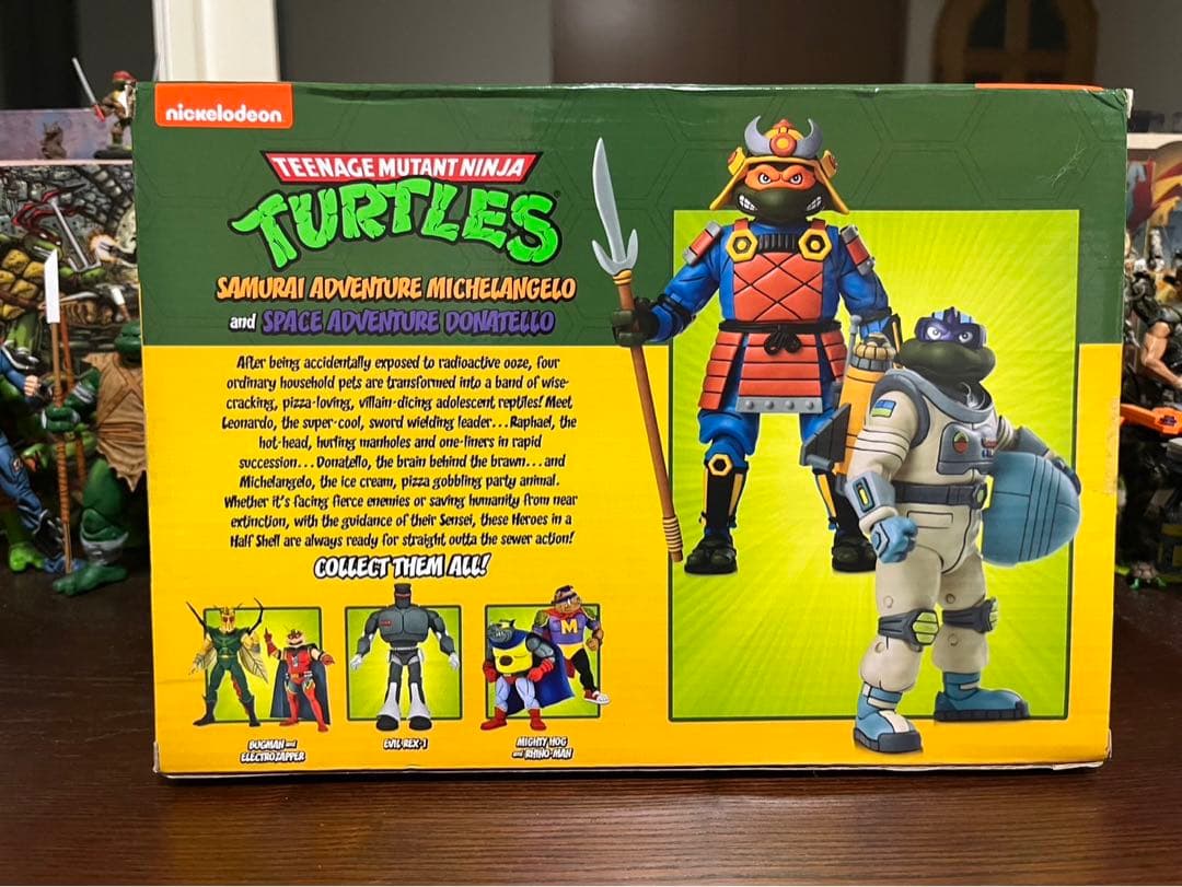 ネカ NECA TMNT タートルズ　ミケランジェロ & ドナテロ