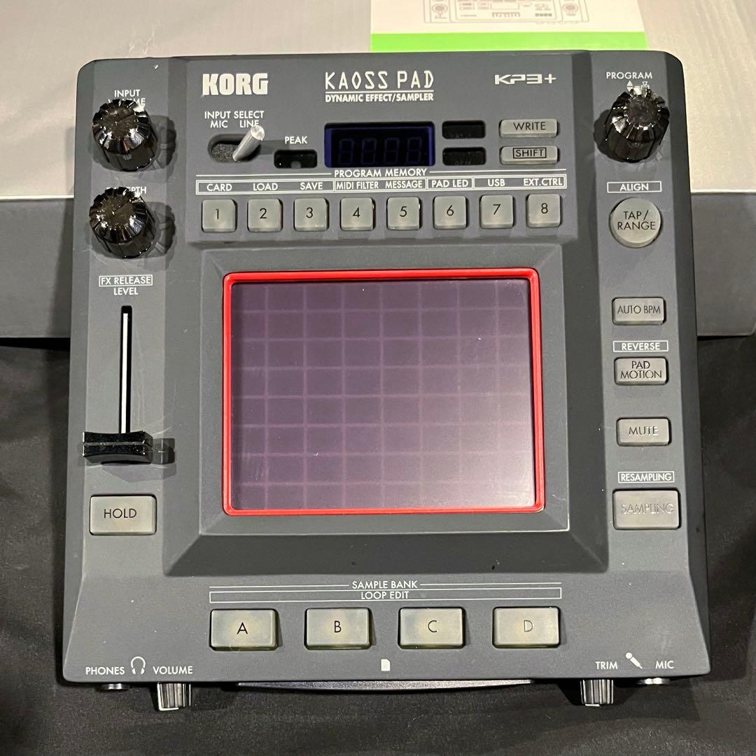 KORG KAOSS PAD KP3+ ダイナミックエフェクト・サンプラー