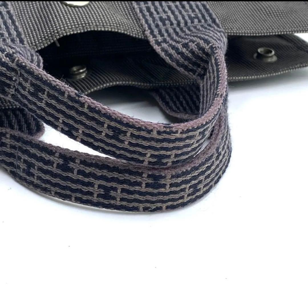 エルメス◎HERMES フールトゥ ハンドバッグ PM エールライン グレー 灰