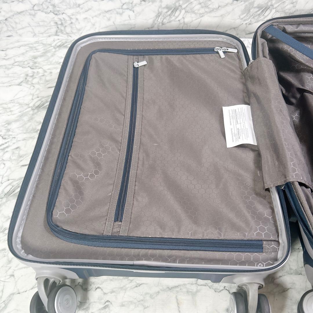 サムソナイト フリーフォーム 拡張可能 スピナー ネイビー 機内 TSAロック