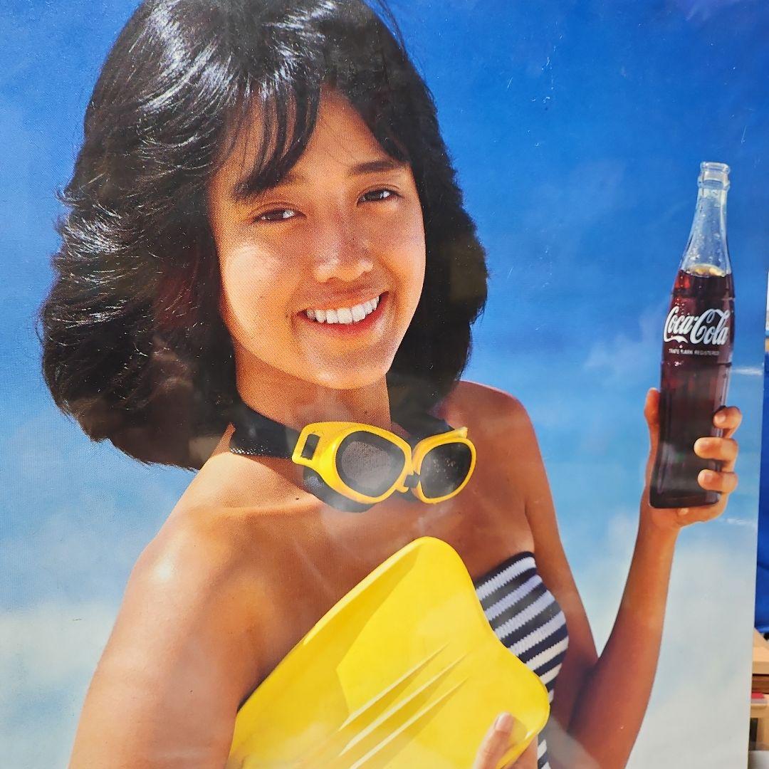 特価　特製　早見優大型カレンダーポスター　コカ・コーラ販促版