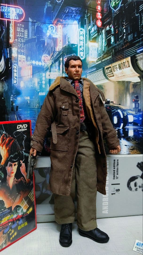 映画[ブレードランナー(デッカード)]1/6.箱付き希少品!
