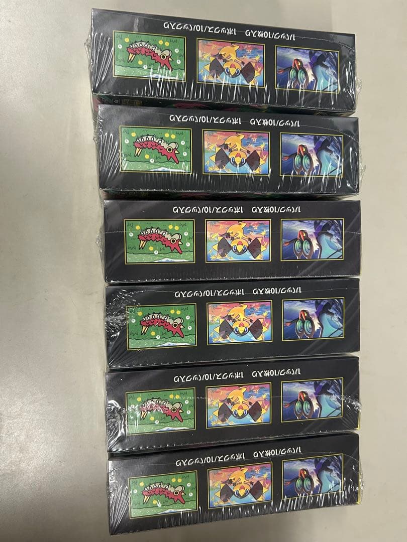 シュリンク付きポケモンカードMEGA ハイクラスパック　ドリーム ex　6BOX