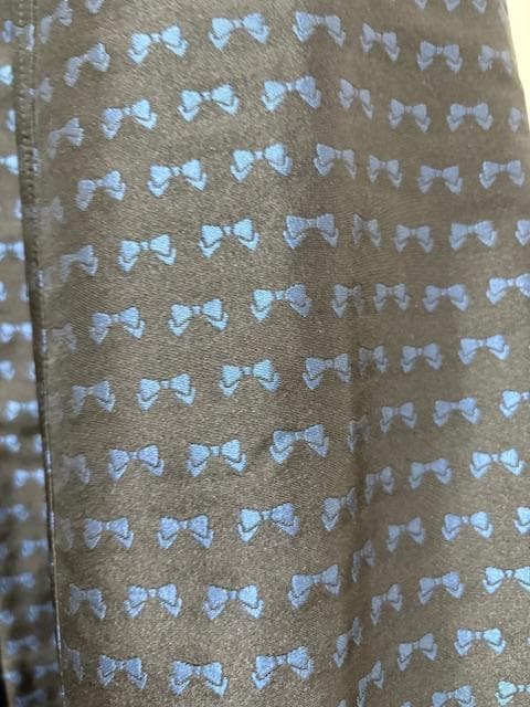 エムズグレイシー(M'S GRACY)おリボン柄サロペットスカート