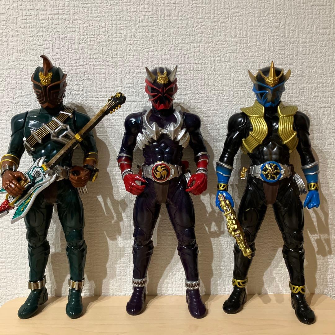 仮面ライダー 響鬼　伊吹鬼　斬鬼　3体セット(約32cm)