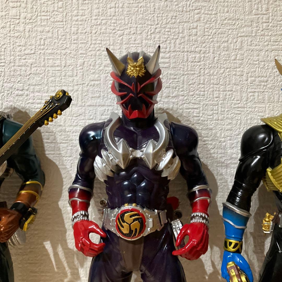 仮面ライダー 響鬼　伊吹鬼　斬鬼　3体セット(約32cm)