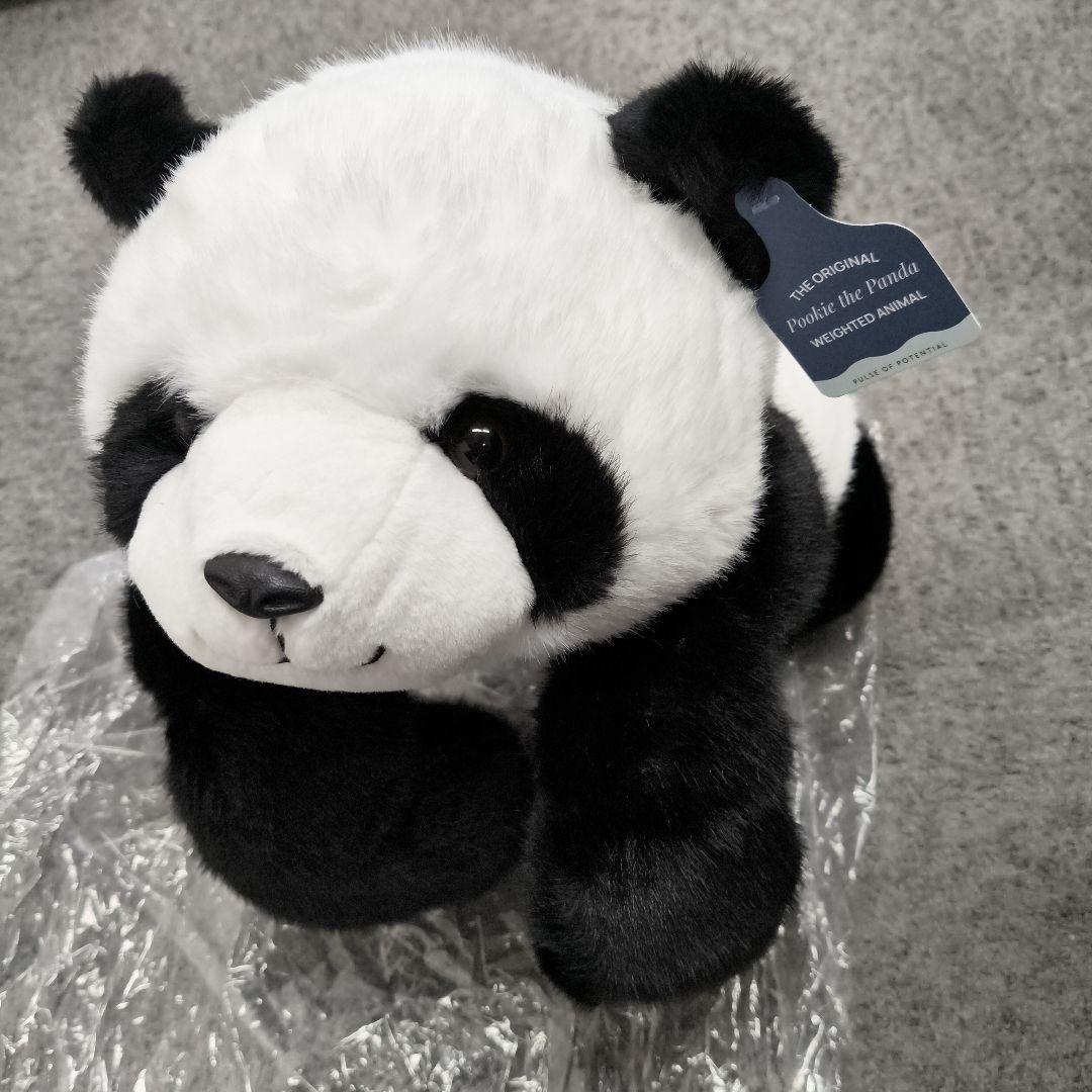 パンダ ぬいぐるみ タグ付き 前肢は立つことができる