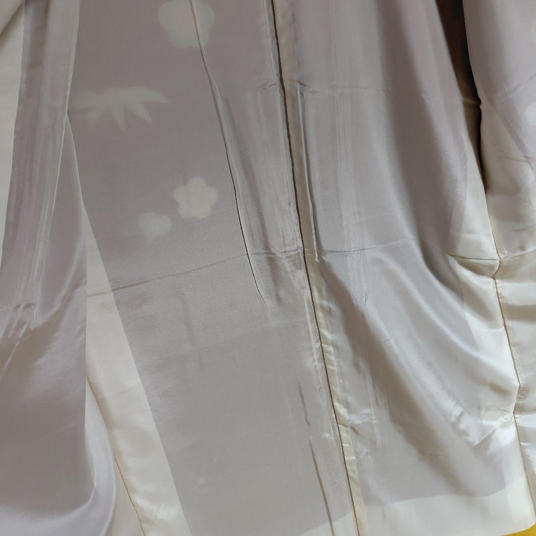 正絹 紅型調赤振袖＆長襦袢＆帯揚げ帯締めセット