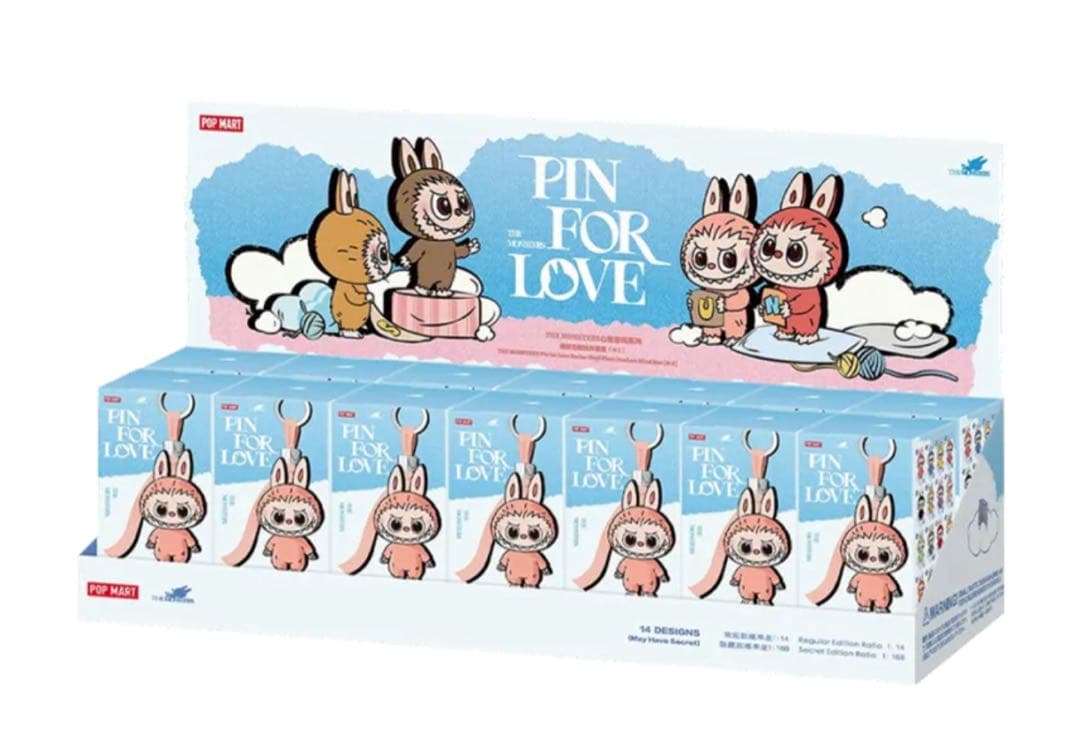 ポップマート ザ モンスターズ ピン フォー ラブ シリーズ ぬいぐるみ