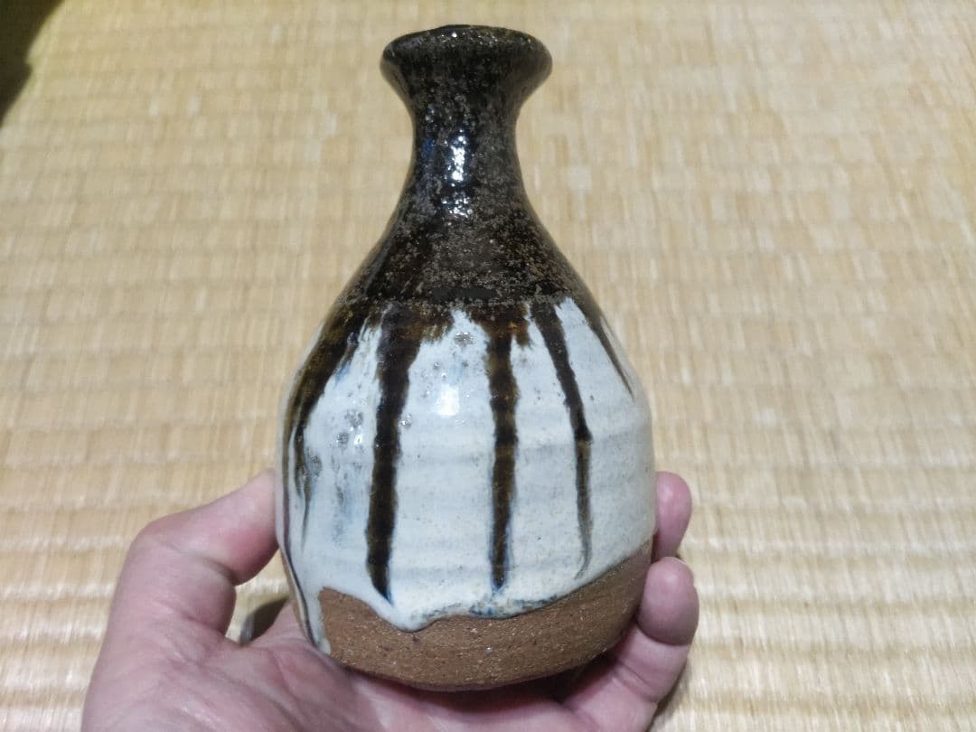 西岡小十　ファン必見！絶品希少作　朝鮮唐津　徳利