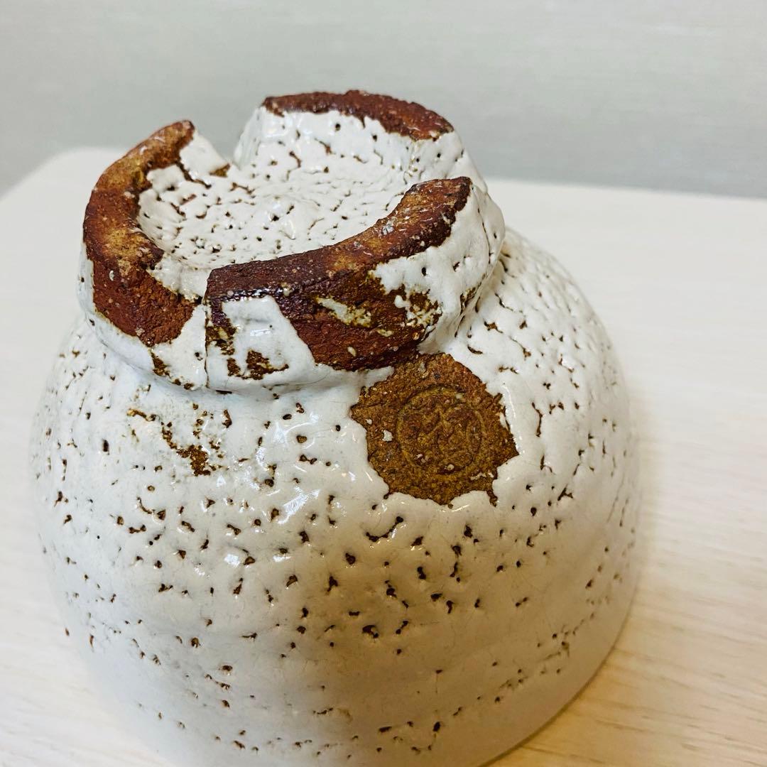 (ごんた)茶道　茶碗　休雪　共箱あり