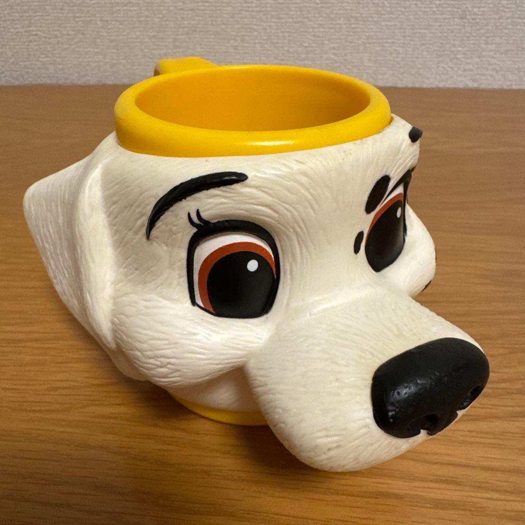 ディズニー 101匹わんちゃん 3D フェイス プラスチック マグカップ