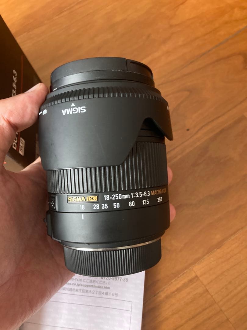 レンズ(ズーム) SIGMA 18-250mm F3.5-6.3 DC MACRO PENTAX