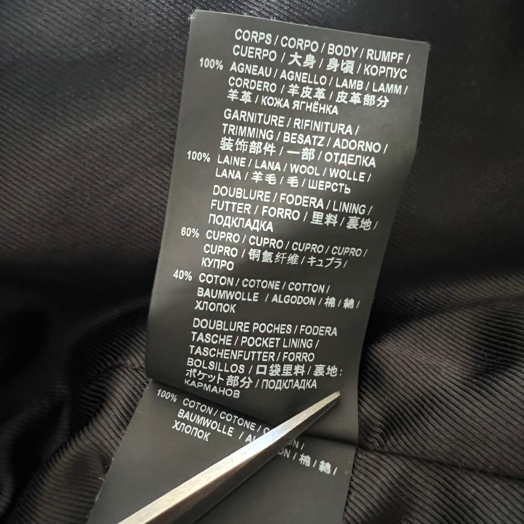 ポ*イ様 Saint Laurent 19FW レザージャケット 希少サイズ40