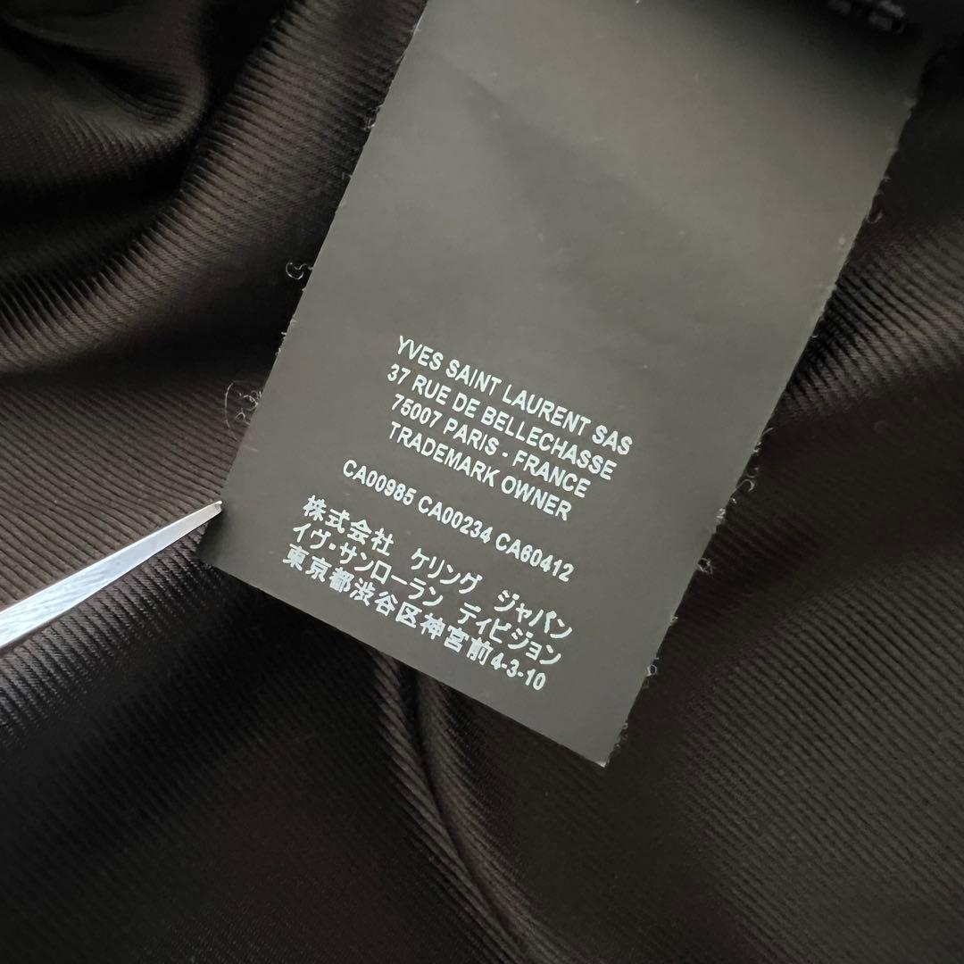 ポ*イ様 Saint Laurent 19FW レザージャケット 希少サイズ40