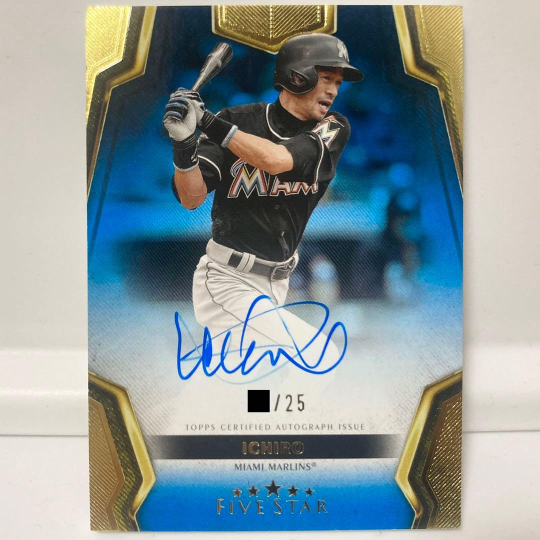 イチロー 直筆サイン 限定25枚 2024 Topps Five Star