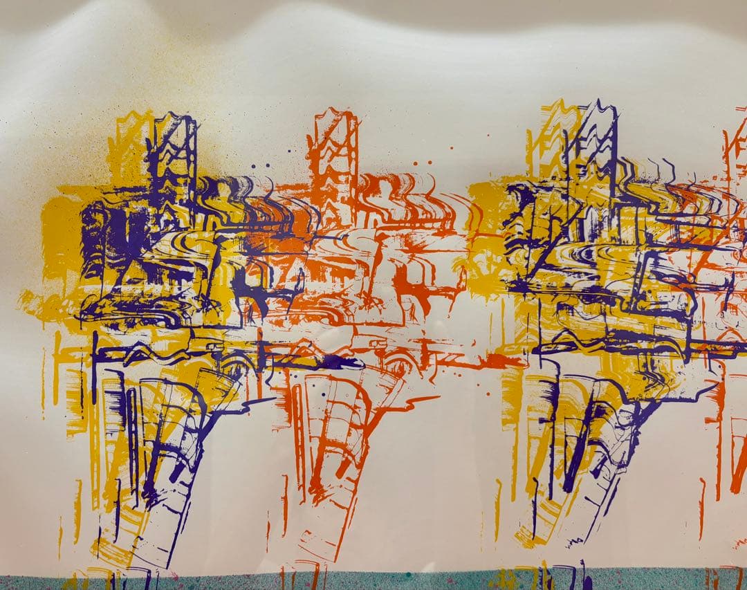 【小畑多丘】シルクスクリーン スプレーペイント ED15 Taku Obata