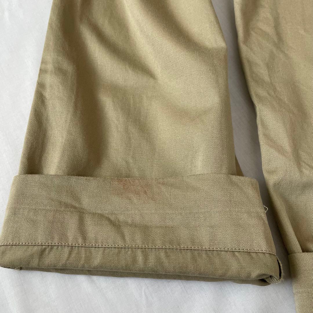 パンツ COMOLI KHAKI CHINO PANTS 24SS Z01-03014