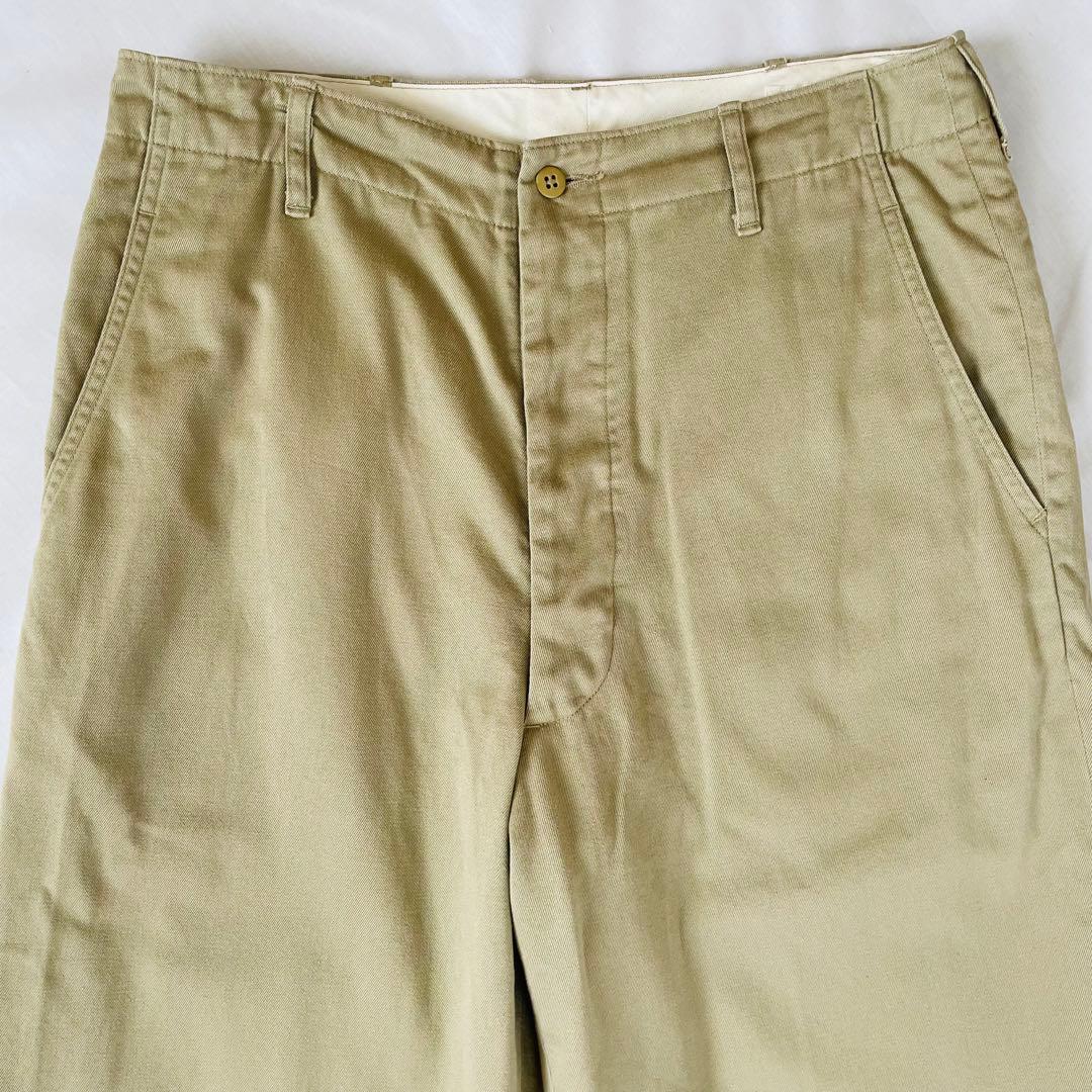 パンツ COMOLI KHAKI CHINO PANTS 24SS Z01-03014