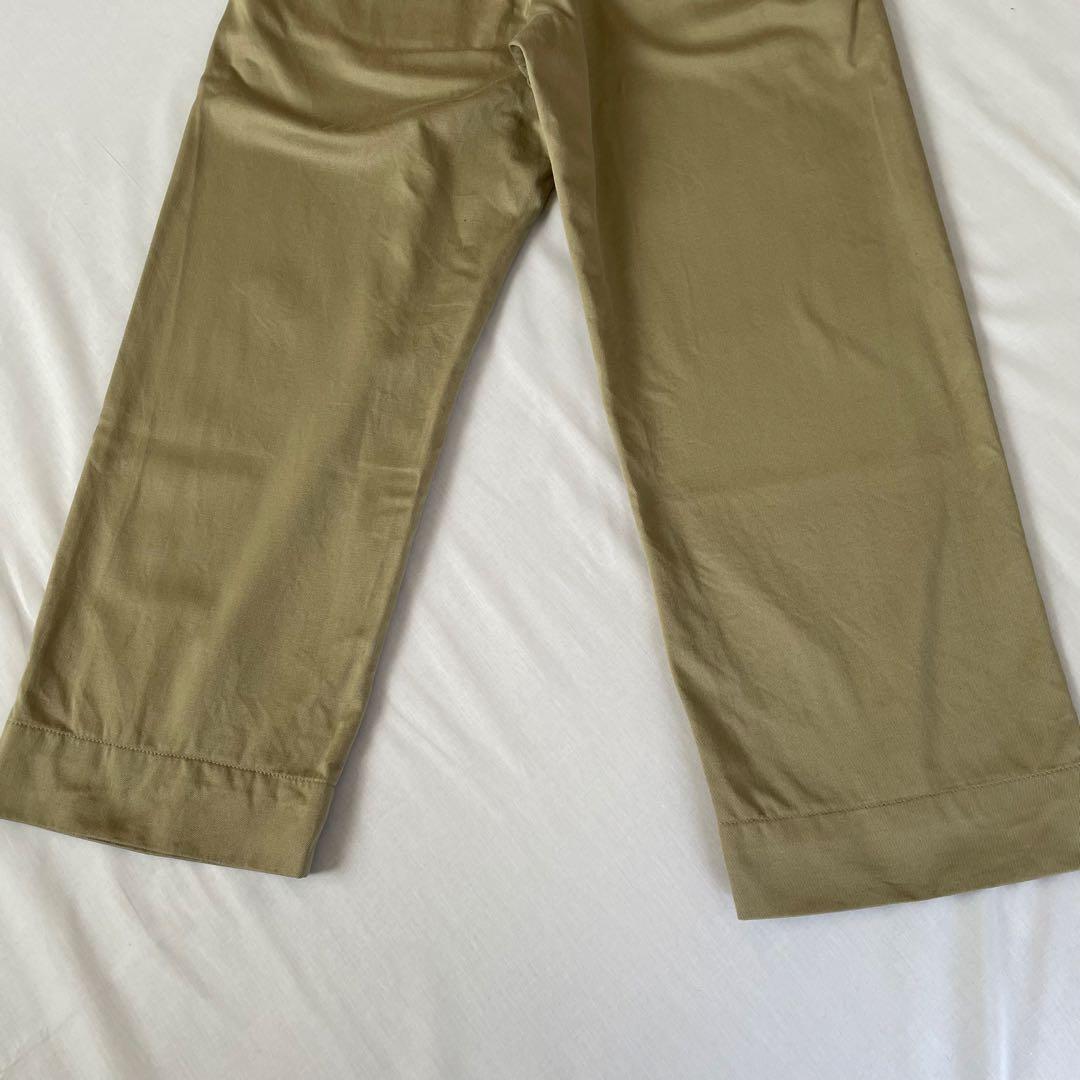 パンツ COMOLI KHAKI CHINO PANTS 24SS Z01-03014