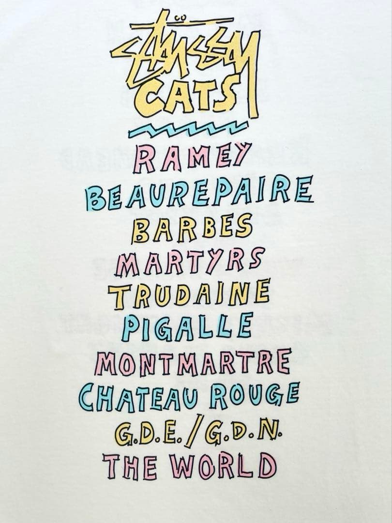 【デッドストック】ステューシー × エド・バンガー・レコード コラボＴ　Lサイズ