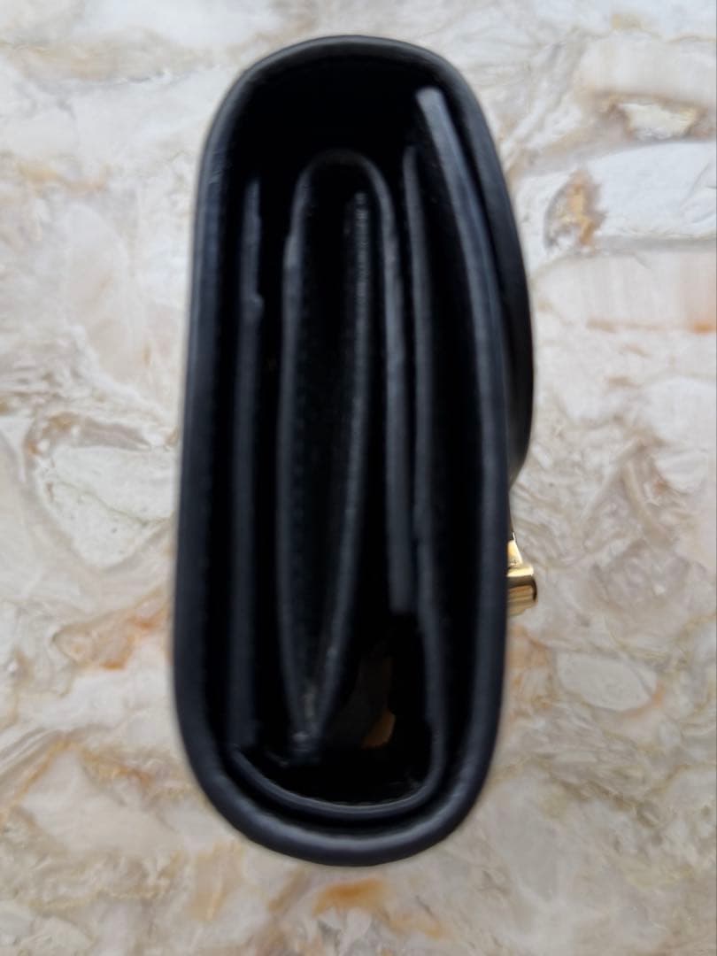 翌日配送★【Celine 】セリーヌ　トリオンフ　ウォレット ブラック