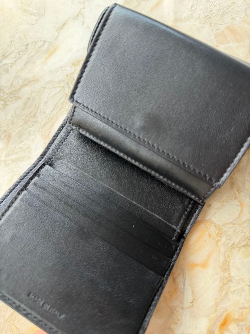 翌日配送★【Celine 】セリーヌ　トリオンフ　ウォレット ブラック