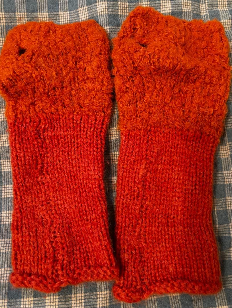 Calimarカリマール　ネックウォーマー＆ハンドウォーマー　イタリア製極美品