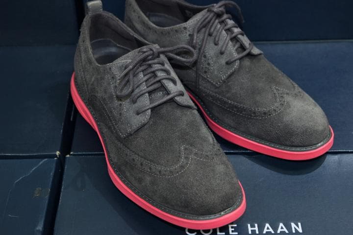 COLE HAAN グランドエボリューション ショート ウィングチップ 革靴 7